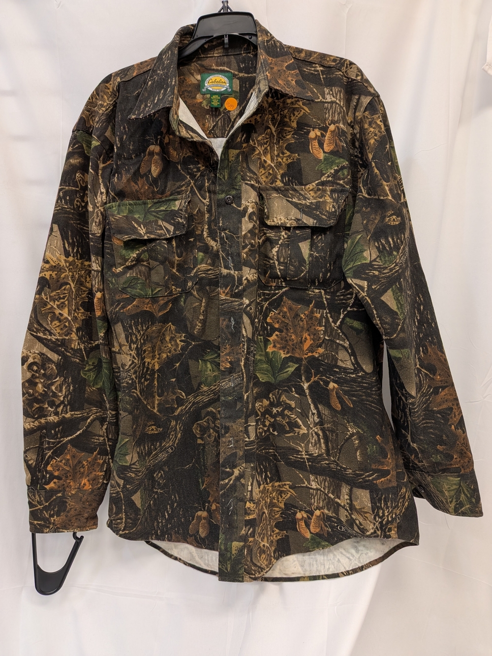 Cabela's Men’s Realtree-Style Camouflage Field Jacket - Brown/Green/Black